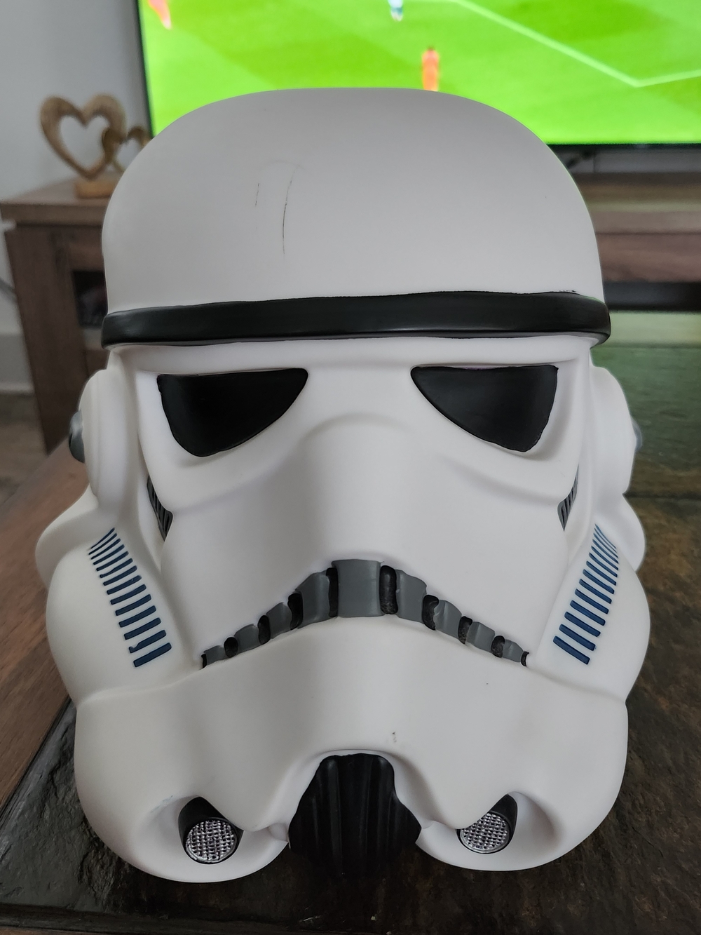 Star Wars Piggy Bank Stormtrooper Helmet Collectible - White & Black